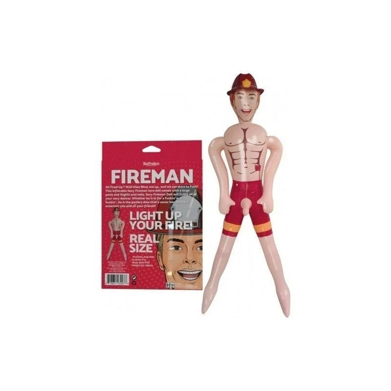 Hott Products Fireman Inflatable Blowup Love Doll Love Dolls