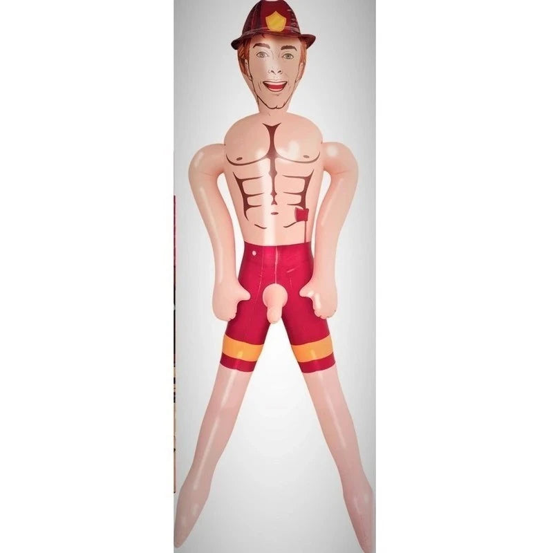 Hott Products Fireman Inflatable Blowup Love Doll Love Dolls