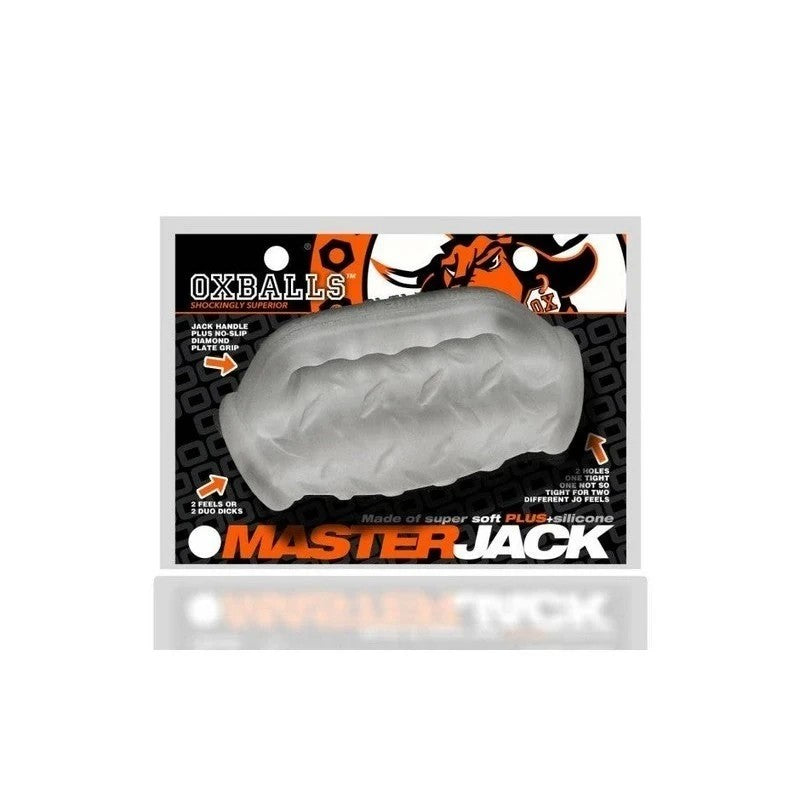 Oxballs Masterjack Double Penetration JO Male Stroker Masturbators and Strokers