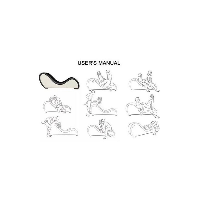 Daytona Kama Sutra Mebon Chaise Love Lounge Sex Furniture Brown Sex Furniture