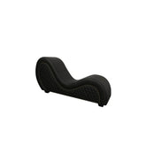 Daytona Kama Sutra Mebon Chaise Love Lounge Studded Sex Furniture & Quilted Black Sex Furniture