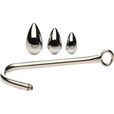 Master Series Anal Hook Trainer Anal Hook With 3 Plugs Butt Plugs