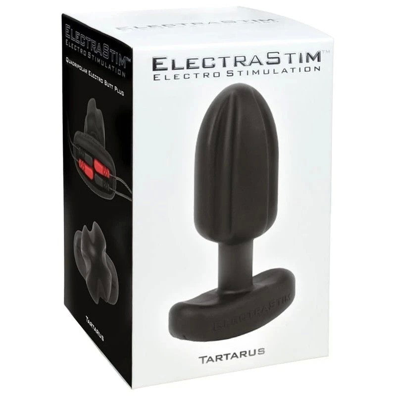 Electrastim Silicone Noir Tartarus Quadri Polar Butt Plug Butt Plugs