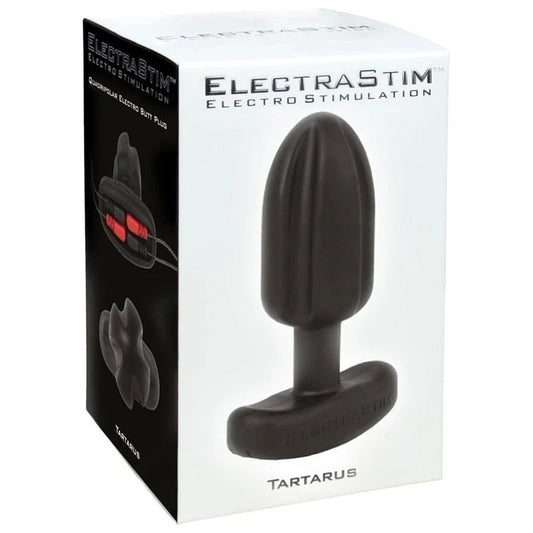 Electrastim Silicone Noir Tartarus Quadri Polar Butt Plug Butt Plugs