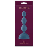 NS Novelties Secrets Kai Anal Vibrator Dark Teal Anal Vibrators