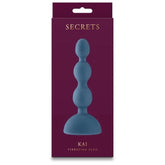 NS Novelties Secrets Kai Anal Vibrator Dark Teal Anal Vibrators