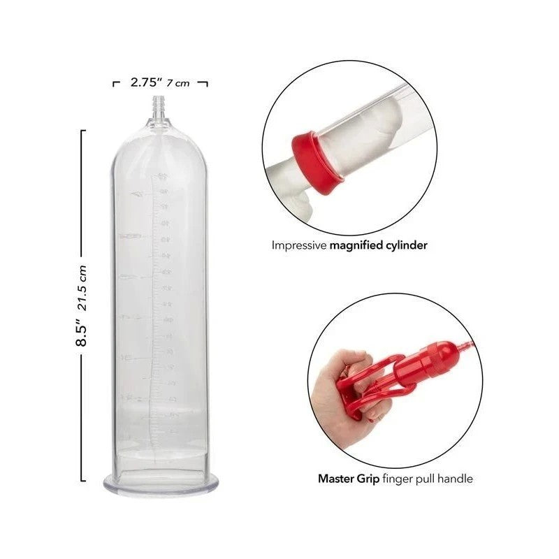 California Exotics Optimum Series Magnified Penis Pump Penis Pumps And Stretchers