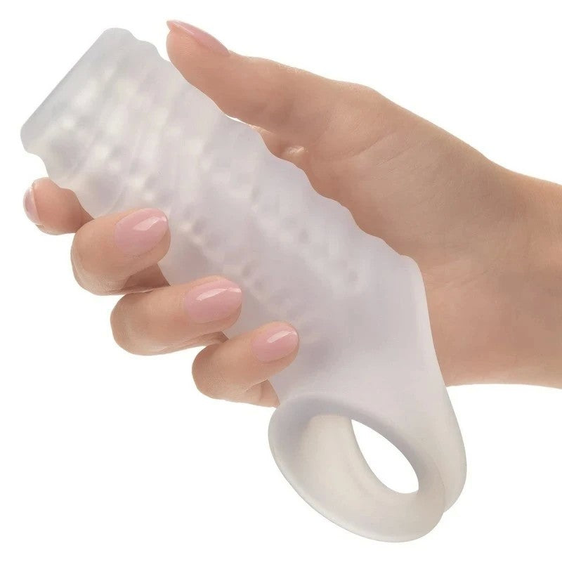 California Exotics Performance Maxx Liquid Silicone Reversible Penis Sleeve Penis Sleeves and Extenders
