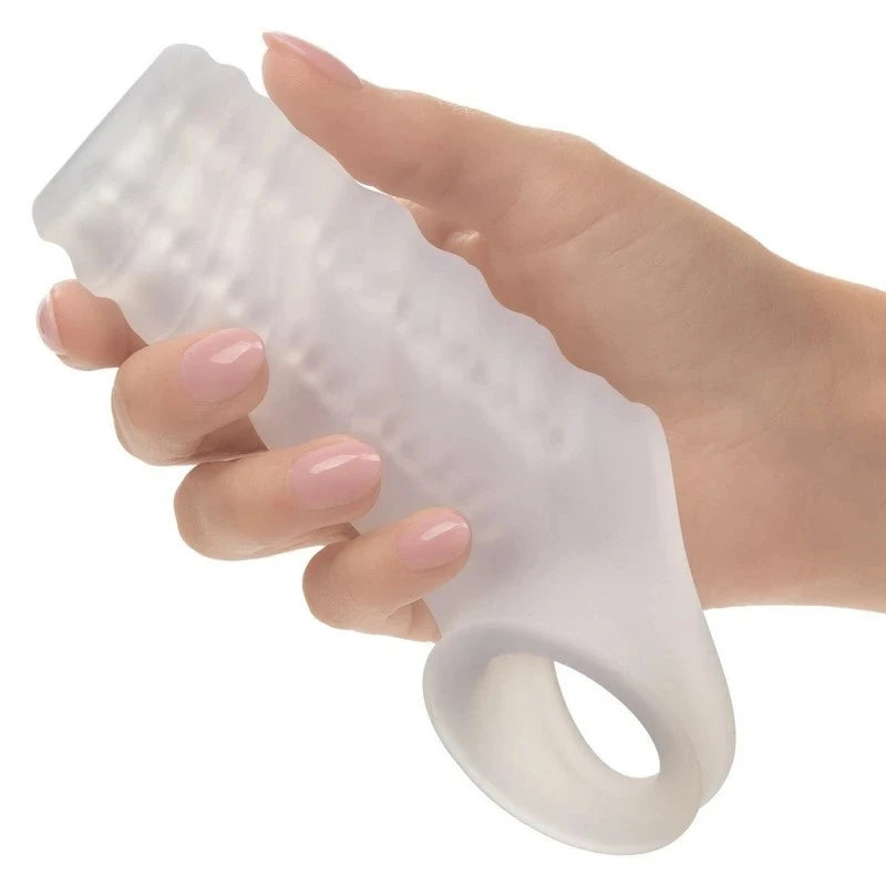 California Exotics Performance Maxx Liquid Silicone Reversible Penis Sleeve Penis Sleeves and Extenders