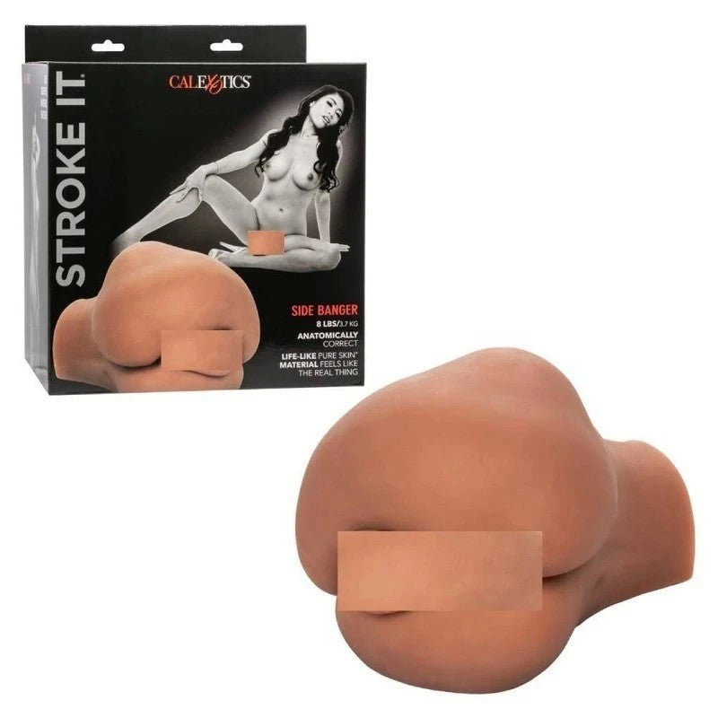 California Exotics Stroke It Side Banger Realistic Male Masturbator Realistic Butts And Vaginas