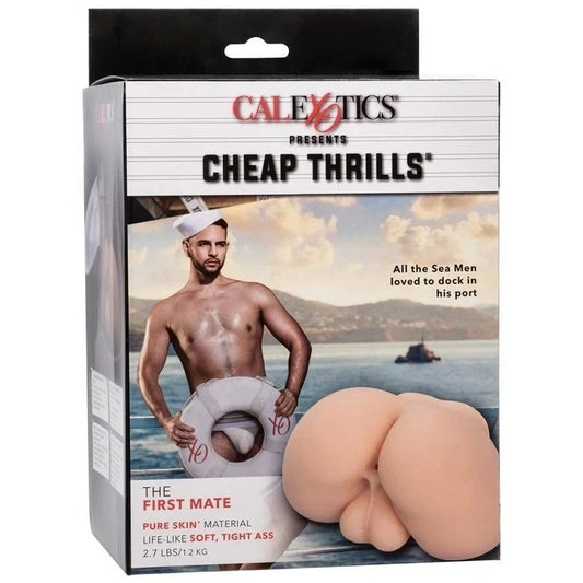 California Exotics Cheap Thrills The First Mate Life Size Ass Stroker - Realistic Butts And Vaginas