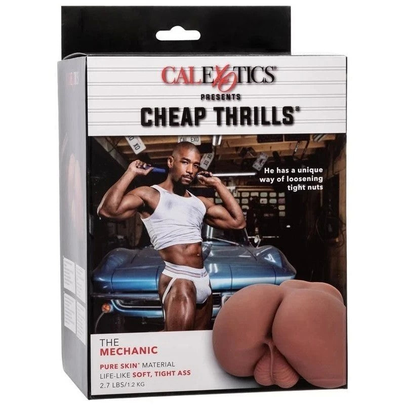 California Exotics Cheap Thrills The Mechanic Ass Stroker With Life Like Balls Realistic Butts And Vaginas