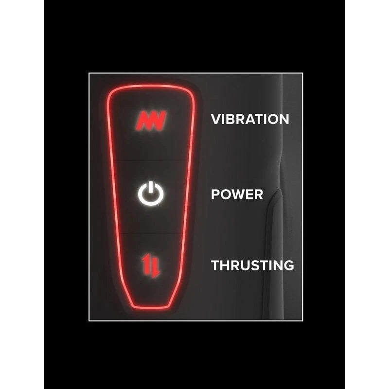 PDX Elite Milk Me Hotter Vibrating Male Masturbator Black Masturbators and Strokers