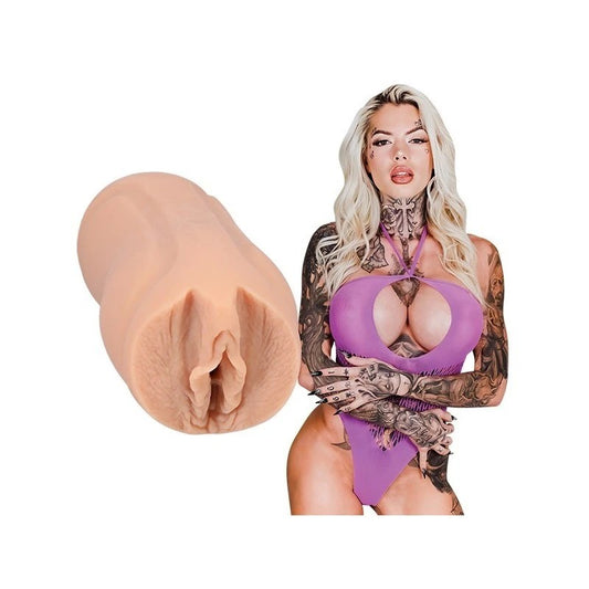 Doc Johnson Chantal Danielle Pocket Pussy Stroker Vanilla - Masturbators and Strokers