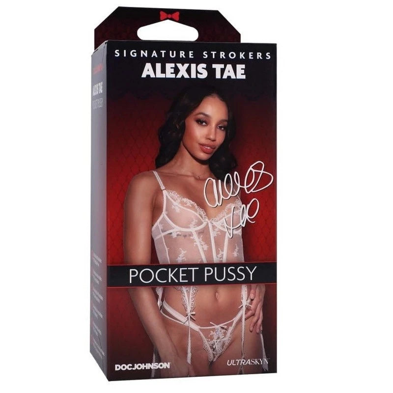 Doc Johnson Alexis Tae Realistic Pocket Pussy Stroker Masturbators and Strokers