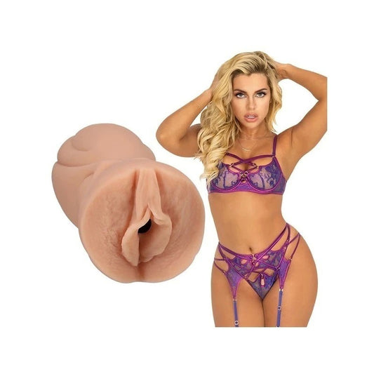 Doc Johnson Allie Nicole Pocket Pussy Male Masturbator - Masturbators and Strokers