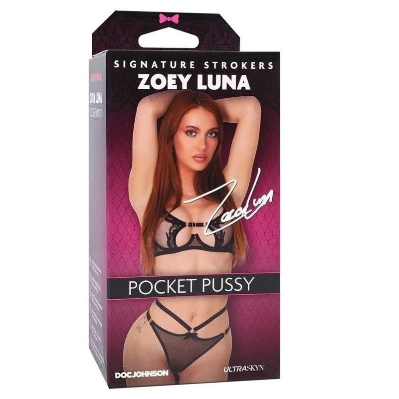 Doc Johnson Zoey Luna ULTRASKYN Pocket Pussy Masturbator Masturbators and Strokers