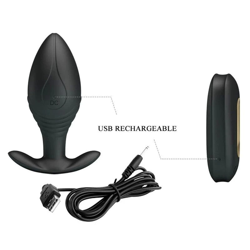 Pretty Love Royal Pleasure Regina 12 Functions Anal Vibrator Anal Vibrators