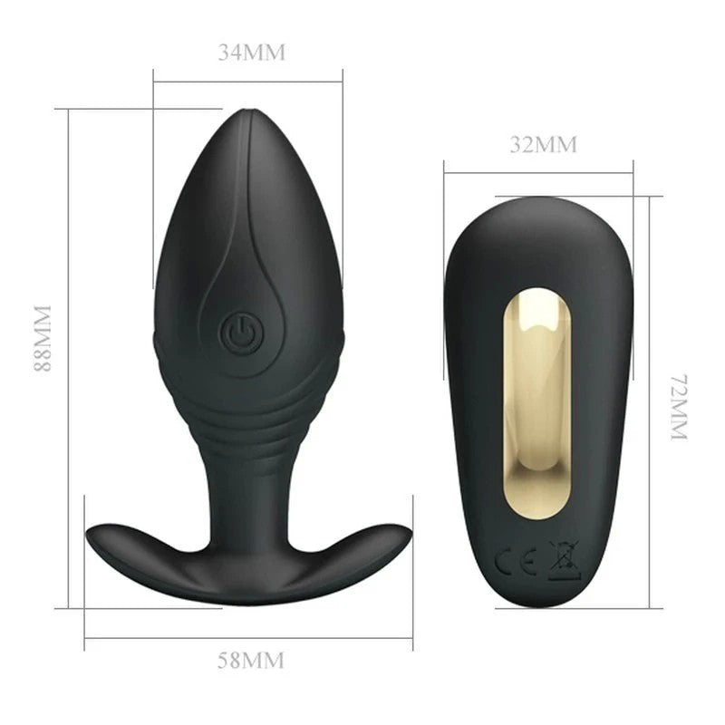 Pretty Love Royal Pleasure Regina 12 Functions Anal Vibrator Anal Vibrators