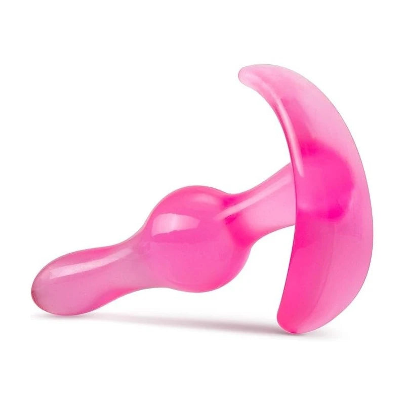 Blush Novelties B Yours Curvy Anal Plug 8.9cm Pink Butt Plugs