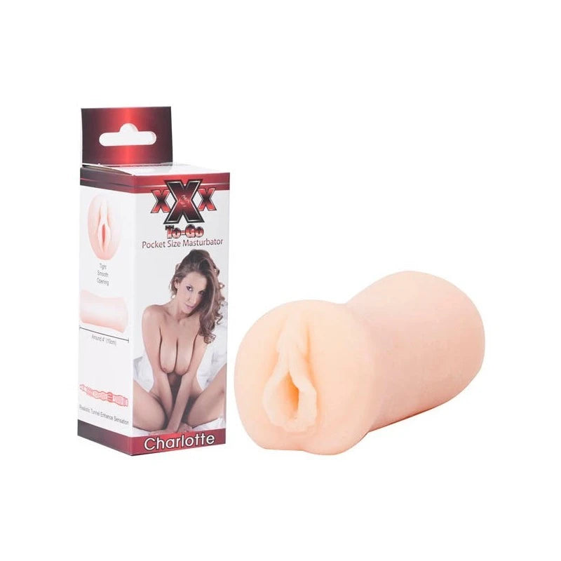 Excellent Power XXX To Go Charlotte Pocket Sized Vagina Stroker Flesh Masturbators and Strokers