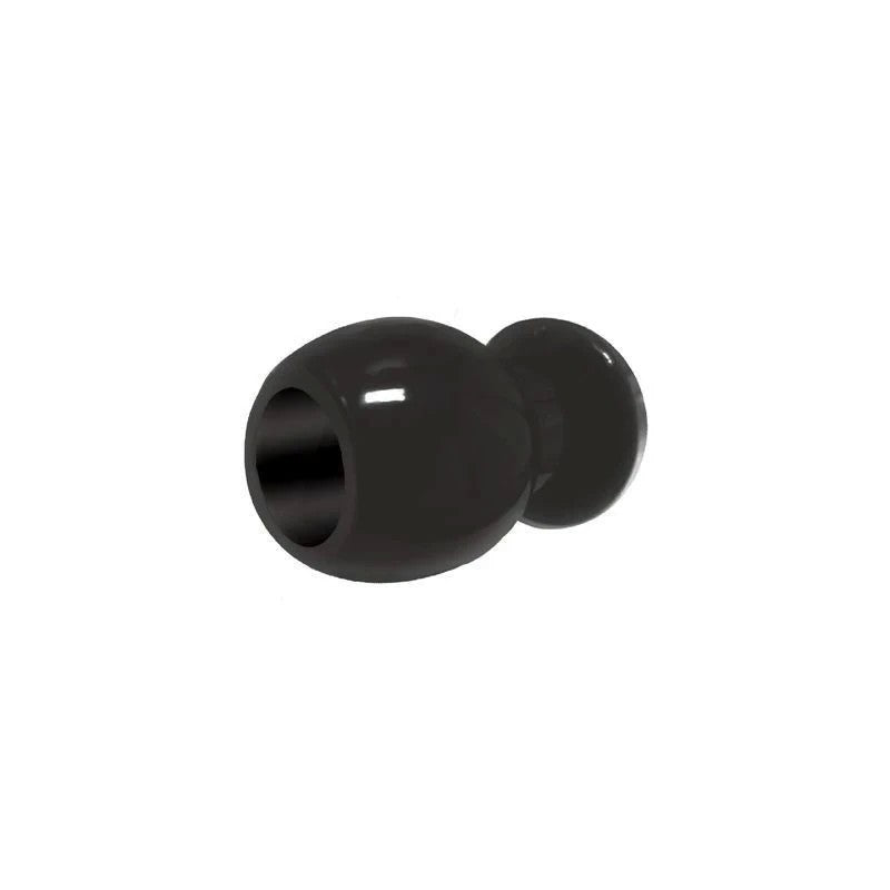 Icon Brands The 9s Port Hole Hollow Butt Plug Black Butt Plugs