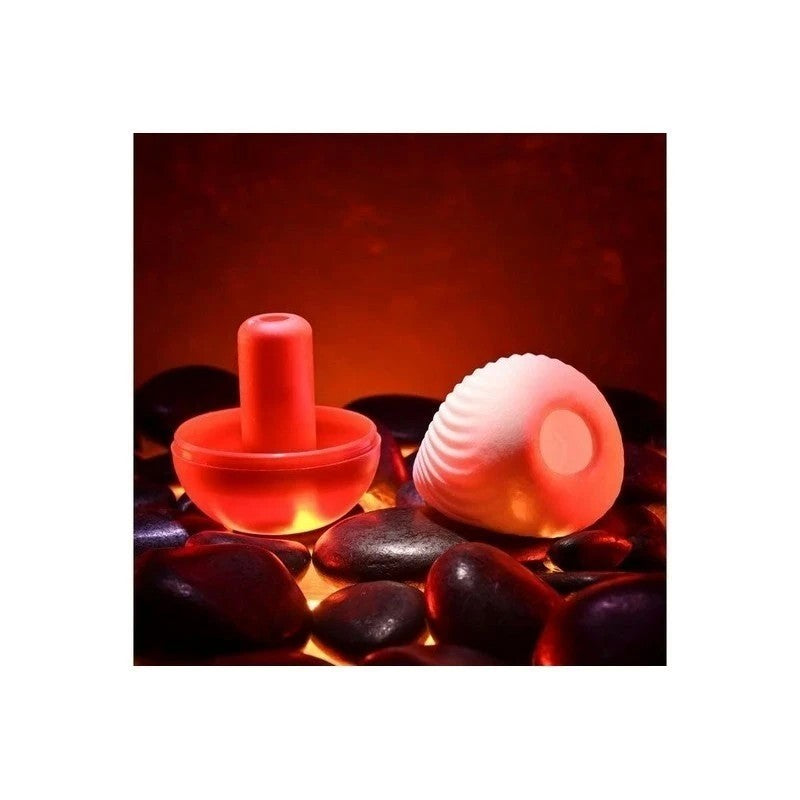 Zero Tolerance VESUVIUS Mini Male Stroker Egg White Masturbators and Strokers