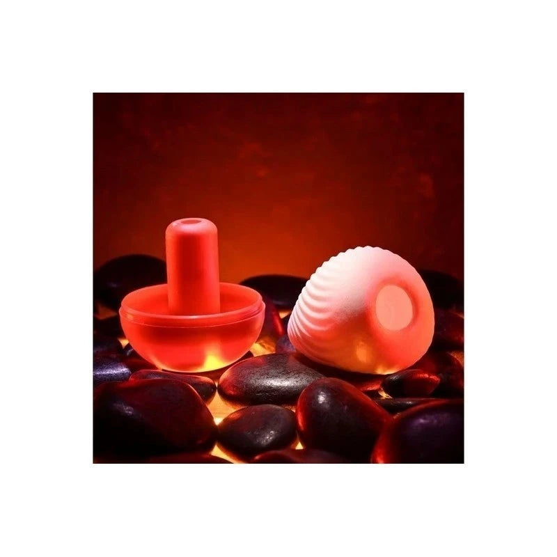 Zero Tolerance VESUVIUS Mini Male Stroker Egg White Masturbators and Strokers