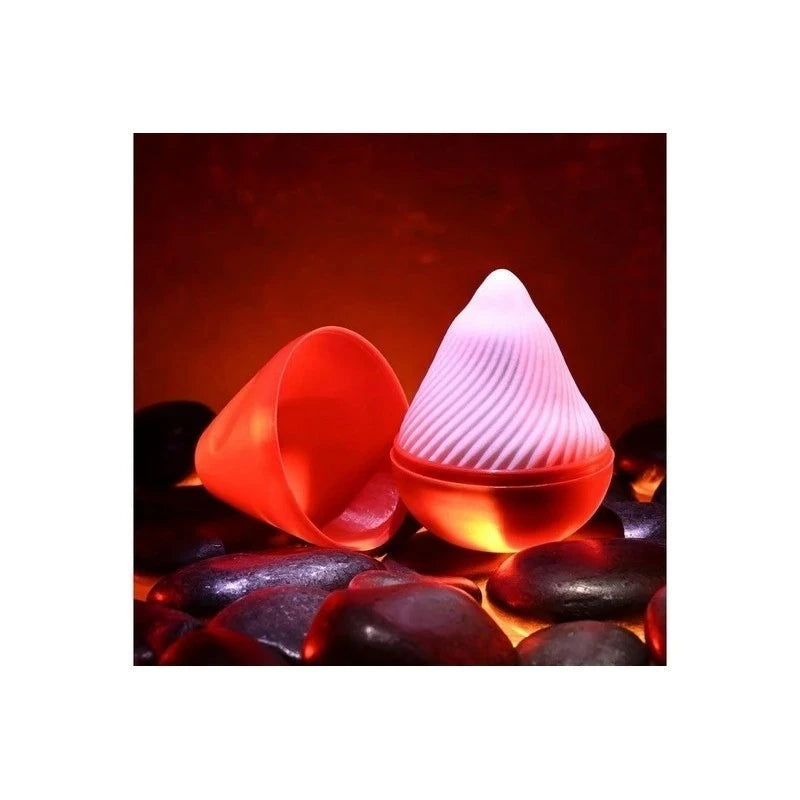 Zero Tolerance VESUVIUS Mini Male Stroker Egg White Masturbators and Strokers