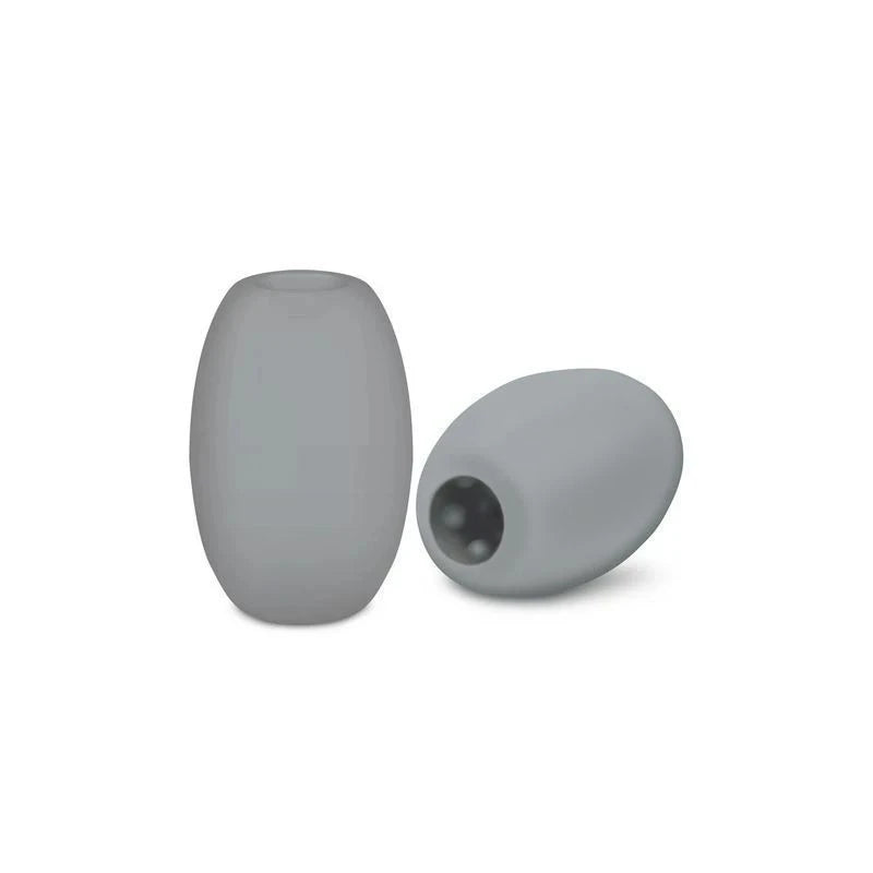 Zolo Grey Mini Bubble Squeezable & Textured Stroker Grey Masturbators and Strokers