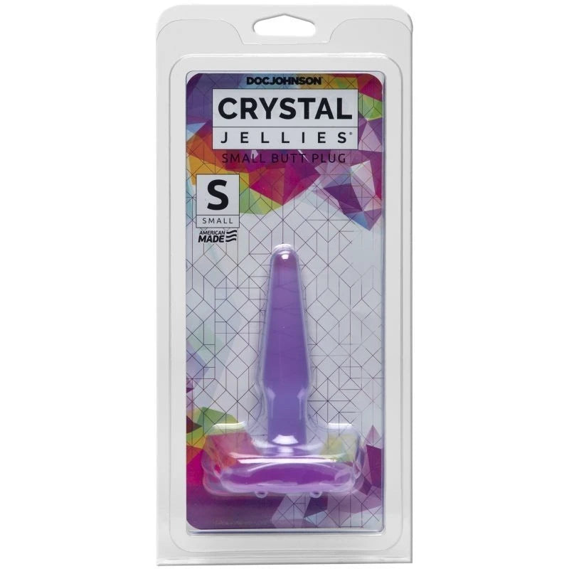 Crystal Jellies 4 Inch Small Beginners Butt Plug Butt Plugs