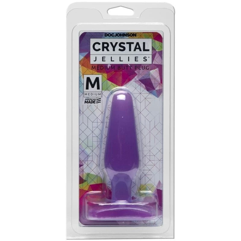 Crystal Jellies 5 Inch Medium Butt Plug Butt Plugs