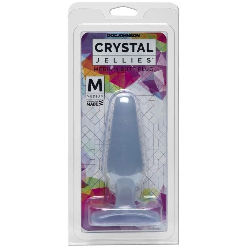 Crystal Jellies 5 Inch Medium Butt Plug Butt Plugs