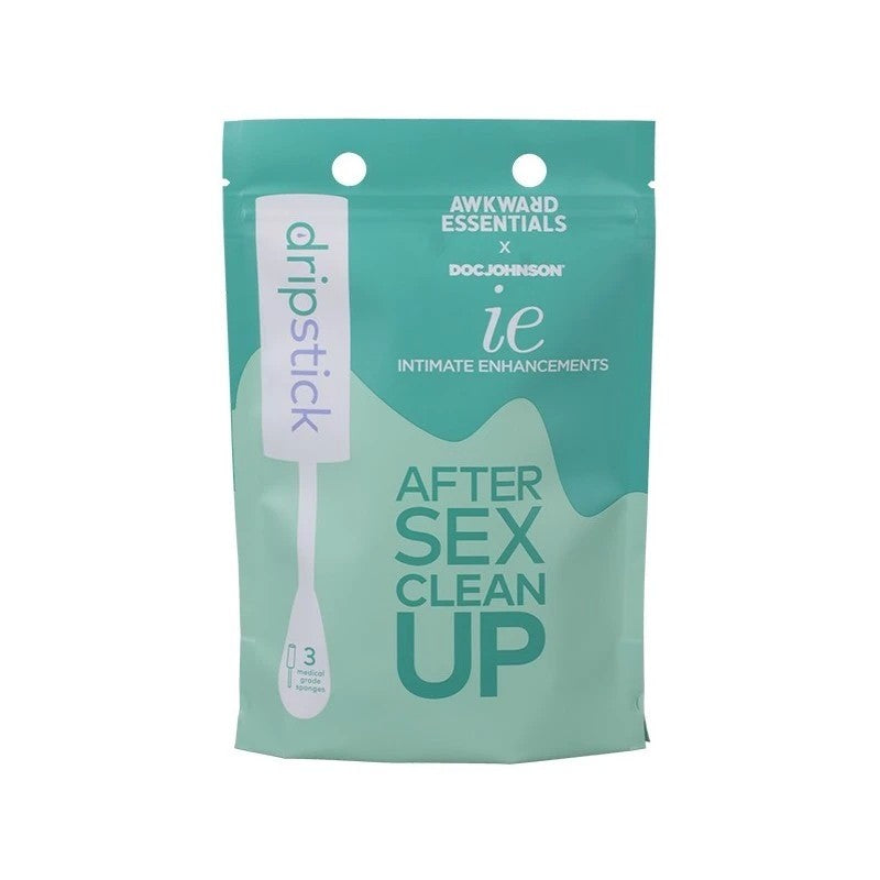 Doc Johnson Awkward Essentials Dripsticks Sponge 3 Piece Condoms