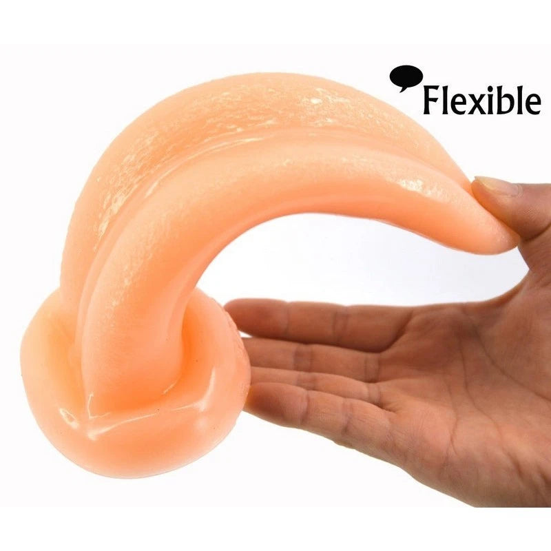 FAAK Tongue Shape Anal Plug Butt Plugs
