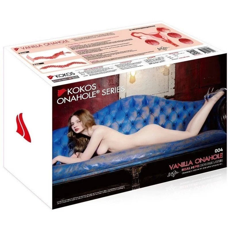 Kokos Vanilla Onahole Edn 4 Butt Vaginal & Anal Stroker Masturbators and Strokers