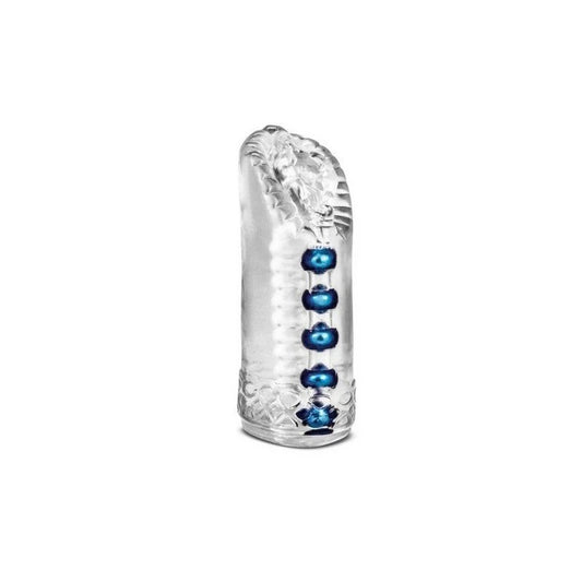 M for Men Snatch Soft & Realistic Male Masturbator Clear - Masturbators and Strokers