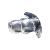 Master Series Clear View Hollow Anal Plug Butt Plugs