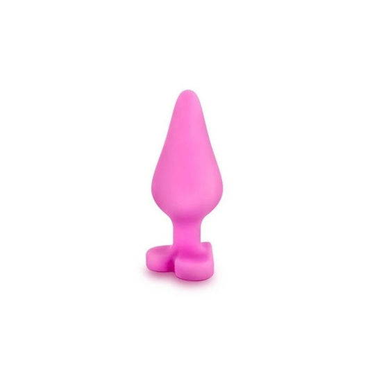 Play With Me Naughty Candy Heart Shaped Be Mine Silicone Butt Plug - Butt Plugs