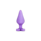 Play With Me Naughty Candy Heart Shaped Do Me Now Silicone Anal Plug Butt Plugs