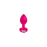 ToDo Diamond Heart Silicone Anal Plug Butt Plugs