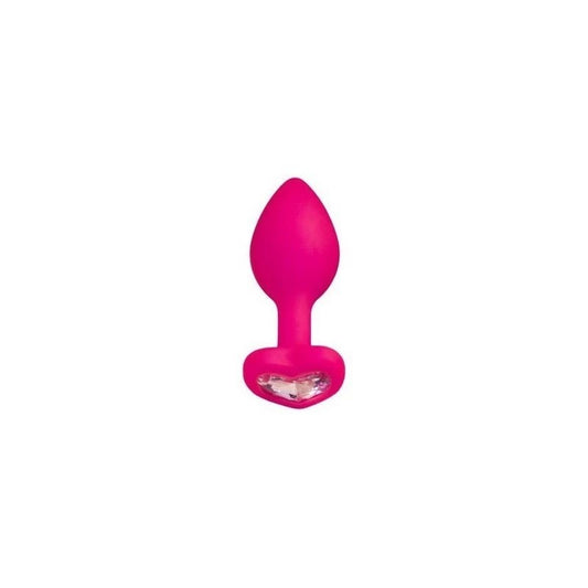 ToDo Diamond Heart Silicone Anal Plug - Butt Plugs