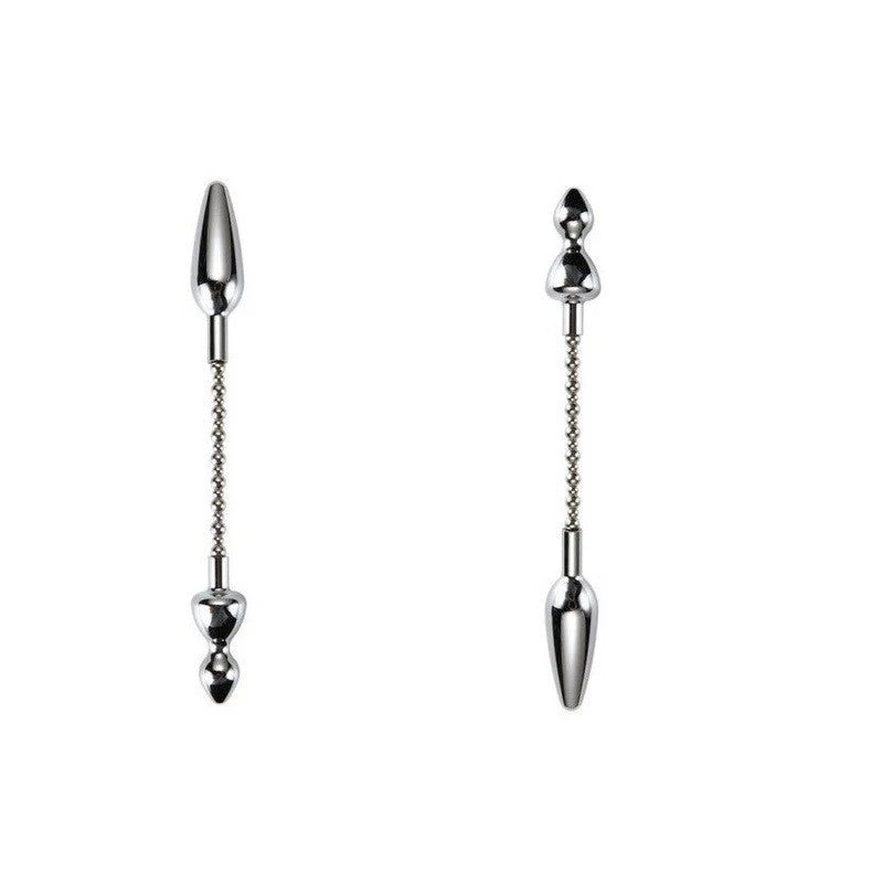 X Men Silver Bullet Double Metal Plug Butt Plugs