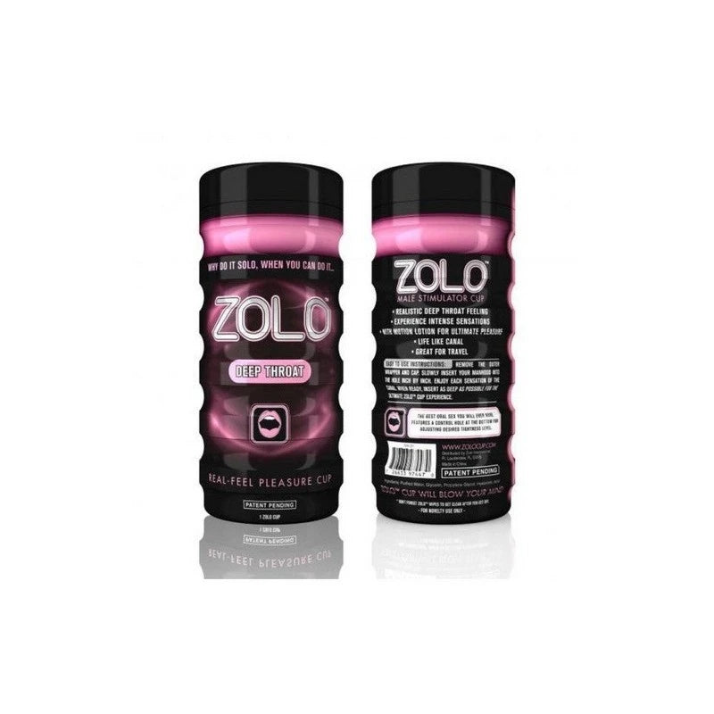 Zolo Life Like Deep Throat Mens Masturbator Cup Masturbators and Strokers