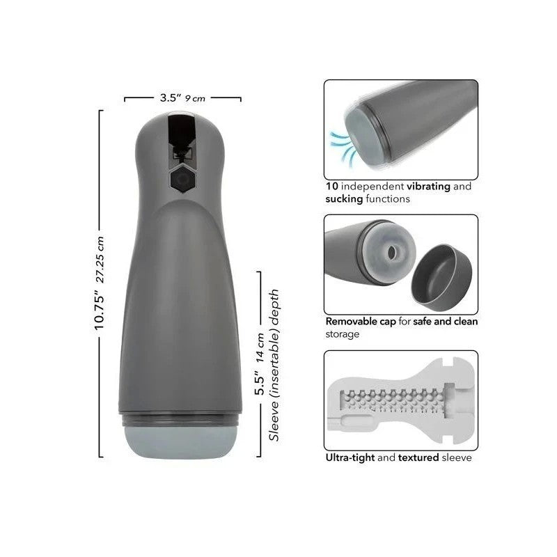 California Exotics Milk Master Automatic Milker Rechargeable Male Masturbator Masturbators and Strokers