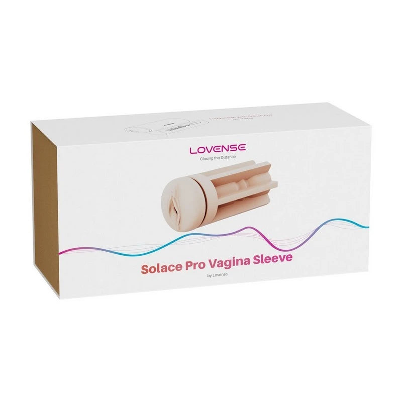 Lovense Vagina Shape Masturbator Sleeve For Solace Pro Masturbators and Strokers