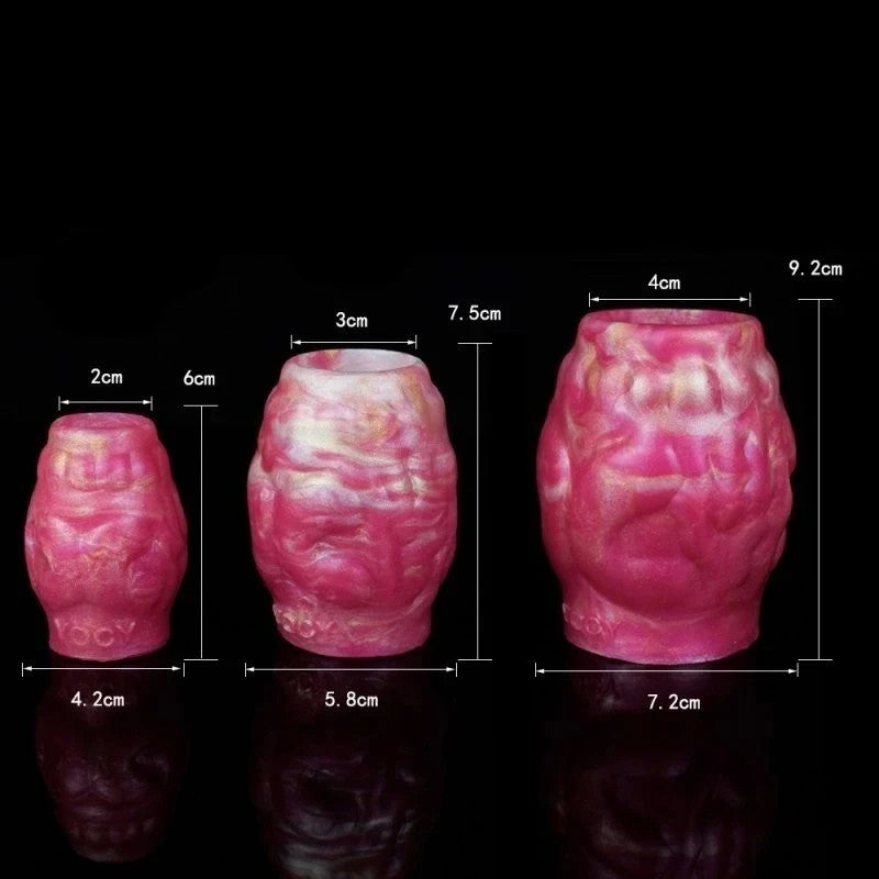 BDStyle Sex Delay Silicone Lock Ring Medium Stretchy Cock Rings