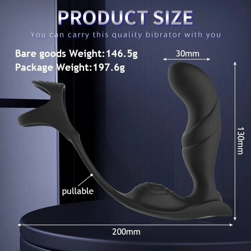 BDStyle Whirlwind Vibrating Prostate Massager Prostate Sex Toys
