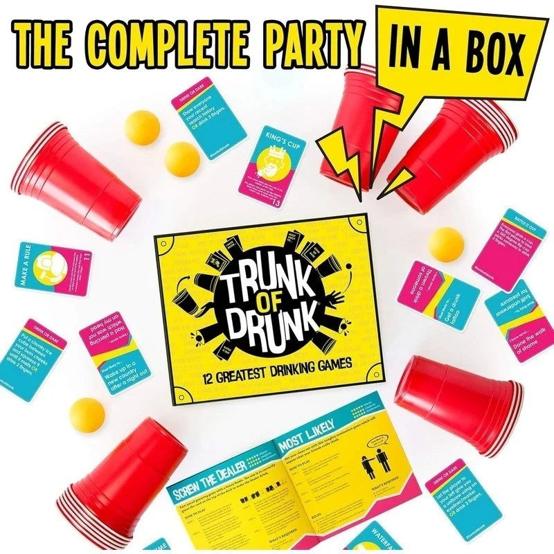 Gutter Trunk Of Drunk 8 Greatest Drinking Adult Games Sex Games, Coupons and Tricks