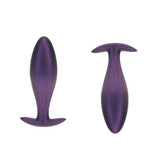 Shots OUCH! Oval Shaped 11.7 cm Metallic Waterproof Anal Plug Butt Plugs